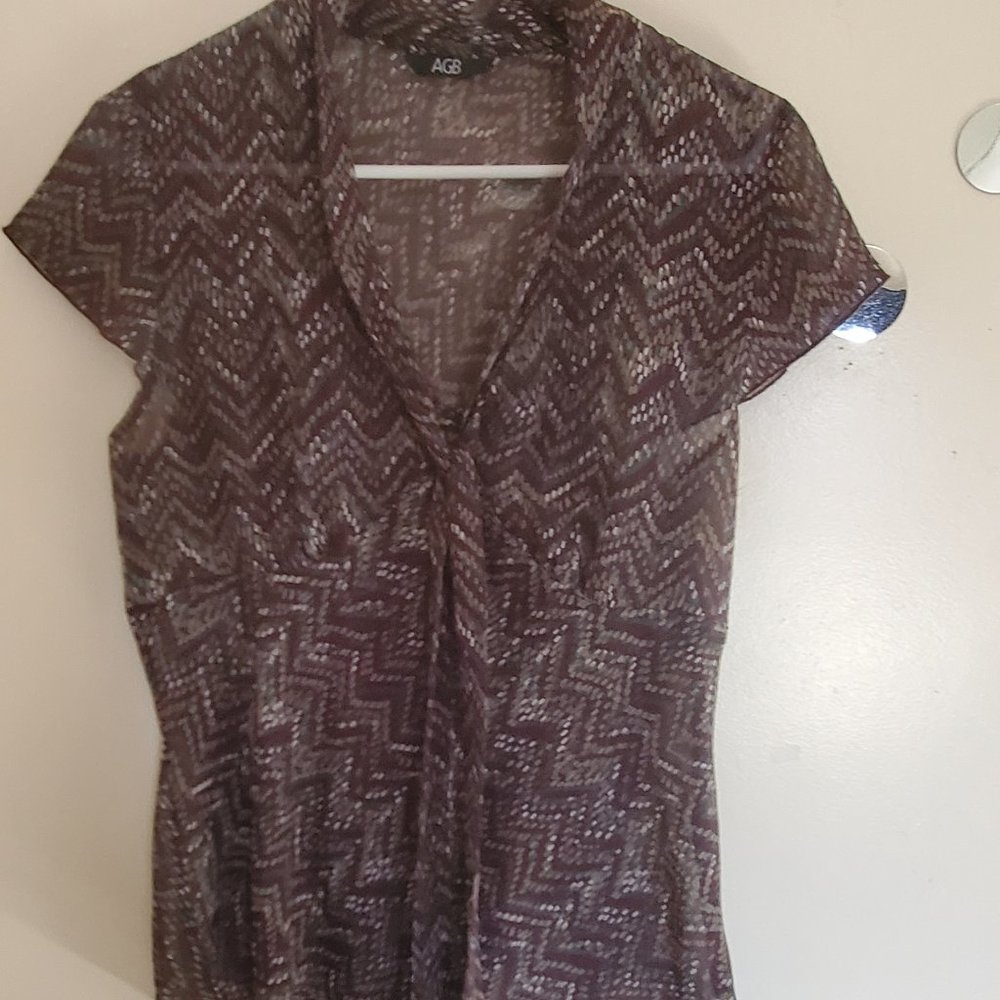 AGB Sheer Top